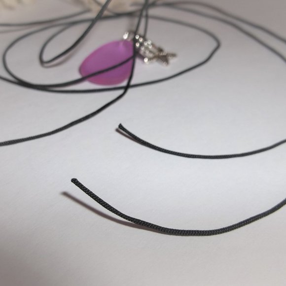 Starfish Necklace Silver and Purple Beach Vacation Themed Jewelry Set Ocean 7062 - Picture 6 of 11